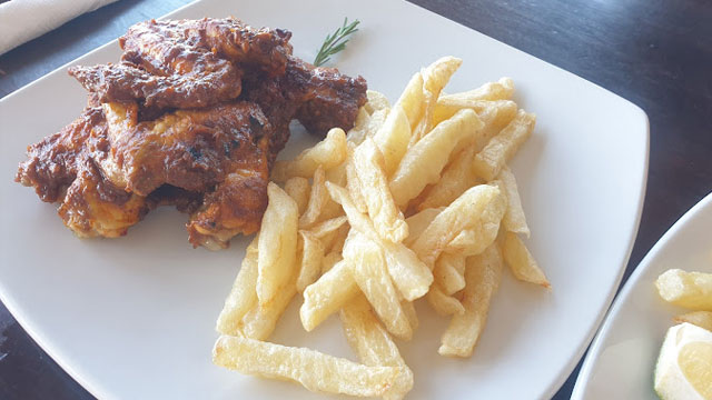 Grilled Quarter Chicken &amp; Chips